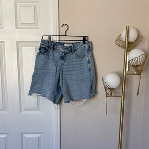 Hollister Light Blue Jean Shorts